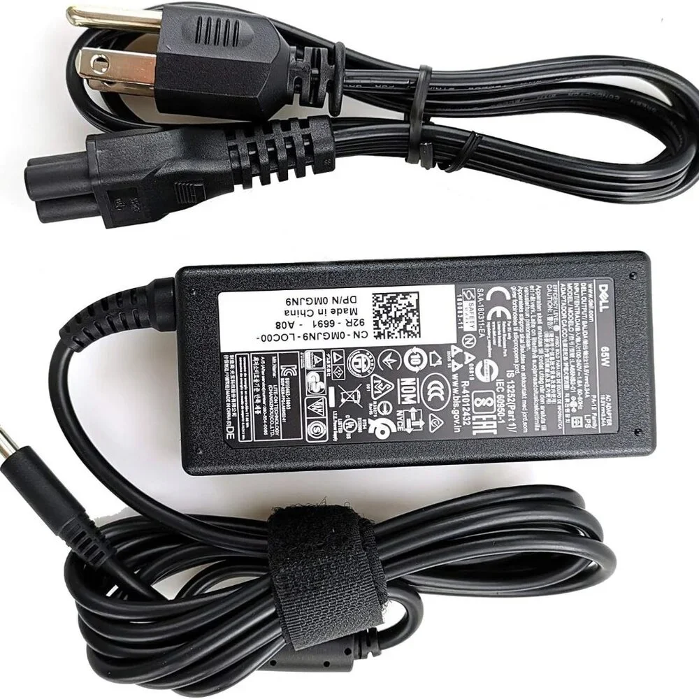 Dell Original Laptop Charger AC Power Adapter(Power Supply) with Power Cord